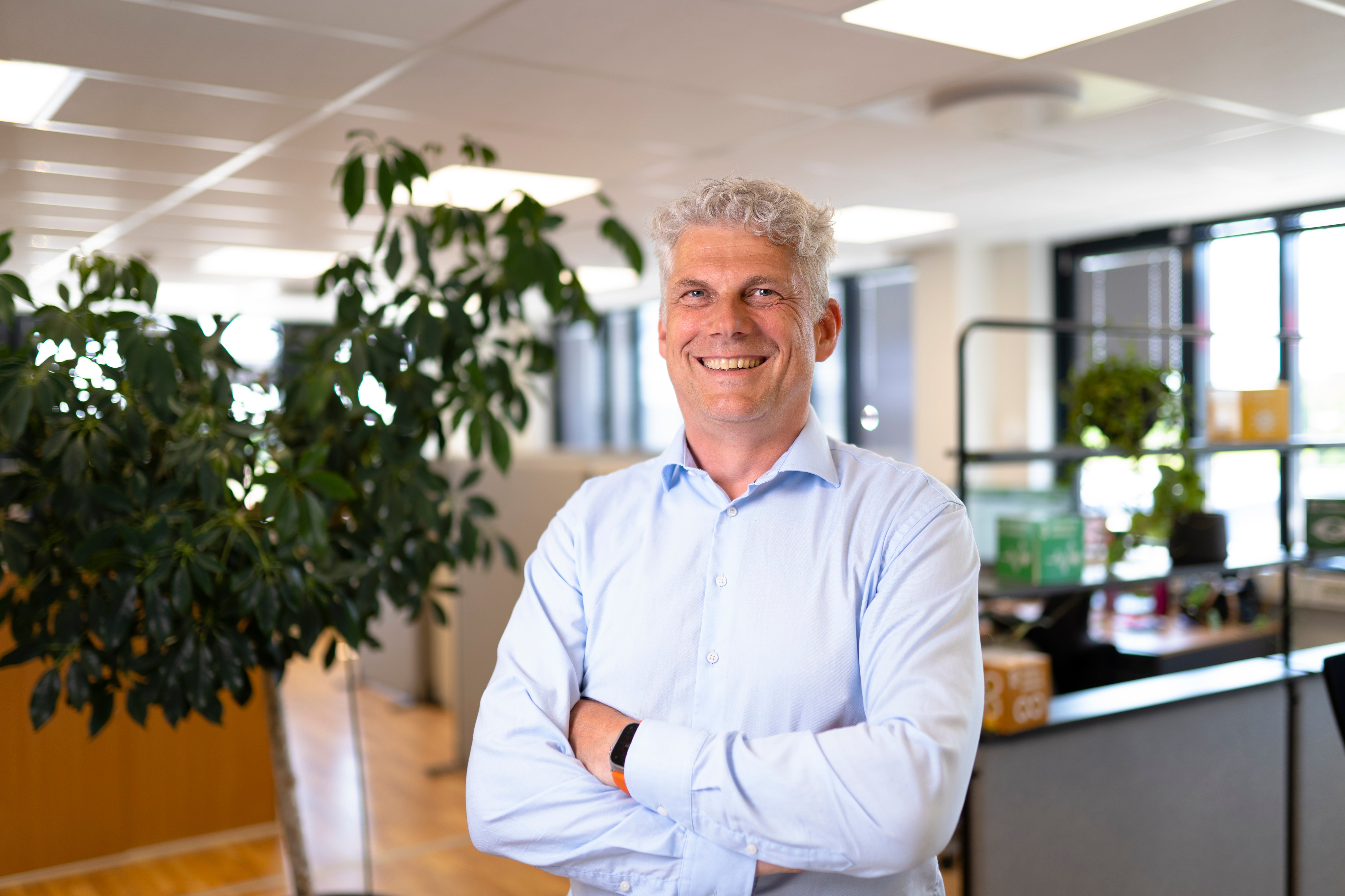 Daglig leder i KAESER Norge, Egil Krokan, ser frem mot de neste 35 årene.
